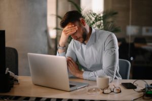 frustrated guy