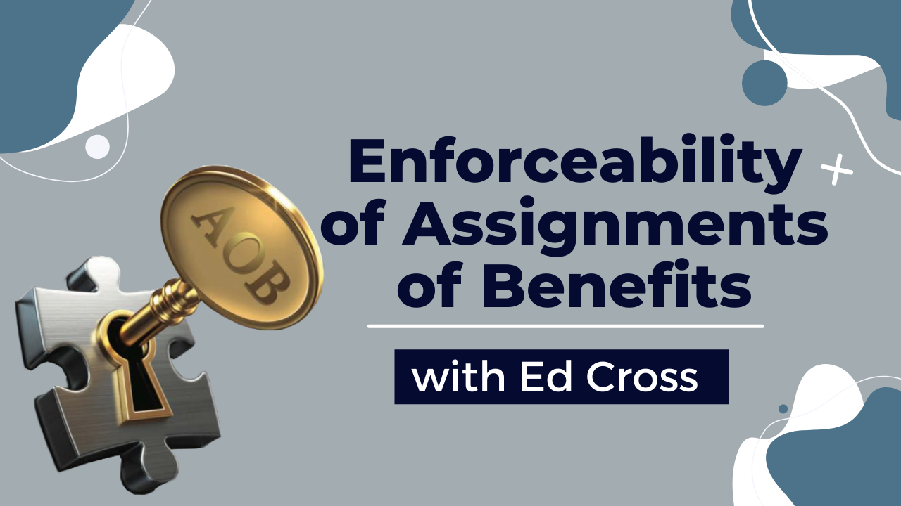 assignments of benefits is